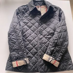 Burberry Black Quilted Jacket